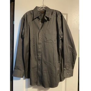 Ariat grey button down